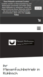 Mobile Screenshot of fliesen-hofmann.eu
